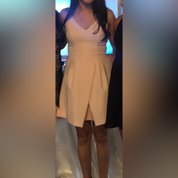 Neutral pink-ish color, Gianni Bini dress, size S with adjustable straps. - Picture 9 of 9